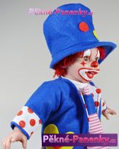 originalní španělské panenky pro děti realistická panenka klaun - panenka jako kašpárek Arias mluvící panenky ze Španělska pro děti