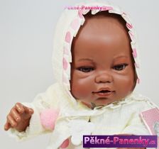 originalní španělské panenky pro děti realistická panenka černoušek, černá panenka, černohlavá panenka Berbesa mluvící panenky ze Španělska pro děti