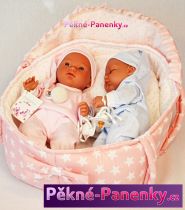 originalní španělské panenky pro děti realistické panenky miminka dvojčata, španělské panenky miminka dvojčátka Arias mluvící panenky ze Španělska pro děti