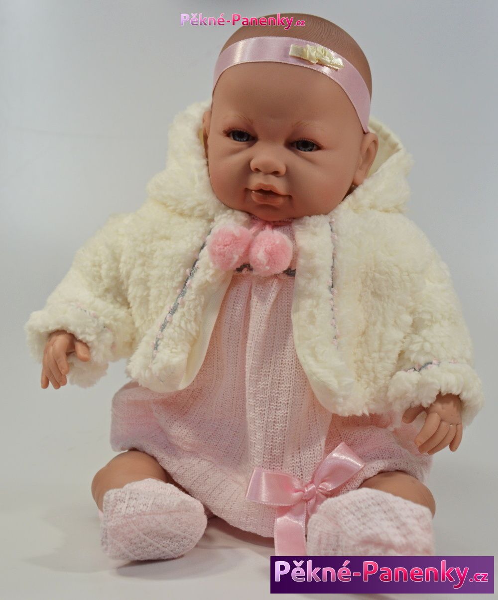originalní španělské panenky pro děti velká realistická mluvící panenka miminko 50cm, španělské panenky jako živé Berbesa mluvící panenky ze Španělska pro děti