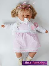 originalní španělské panenky pro děti velká realistická, mrkací a mluvící panenka jako živá, panenka miminko 60 cm Berbesa mluvící panenky ze Španělska pro děti