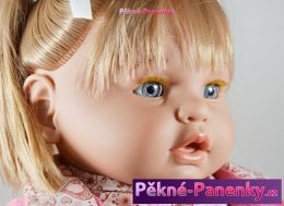 originalní španělské panenky pro děti velká vlasatá a plačící panenka s mrkacíma očima, velká panenka s dlouhými vlasy Berbesa mluvící panenky ze Španělska pro děti