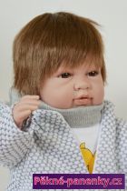 originalní španělské panenky pro děti panenka miminko kluk s vlasy, panenka chlapec, panenka miminko pro kluky Berbesa mluvící panenky ze Španělska pro děti