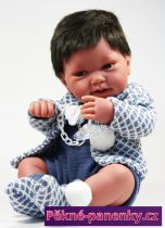 originalní španělské panenky pro děti realistická panenka kluk, panenka kluk s vlasy Antonio Juan mluvící panenky ze Španělska pro děti