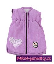 kvalitní barevný spací dětský pytel pro miminko - panenky značky Bayer Chic určený pro nejmenší miminka  panenky 